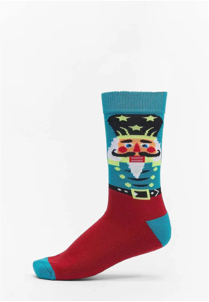 Christmas Nutcracker Socks 3-Pack