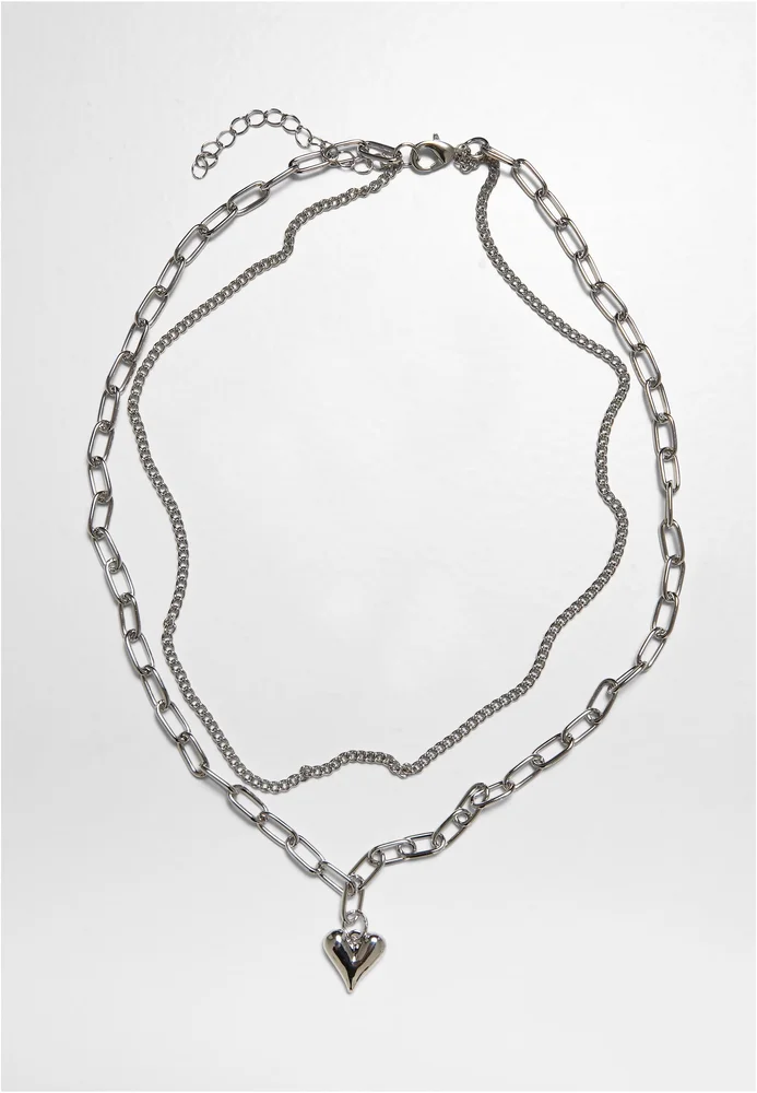 Heart Icon Layering Necklace