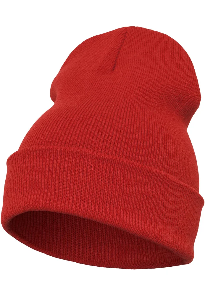 Heavyweight Long Beanie white one size
