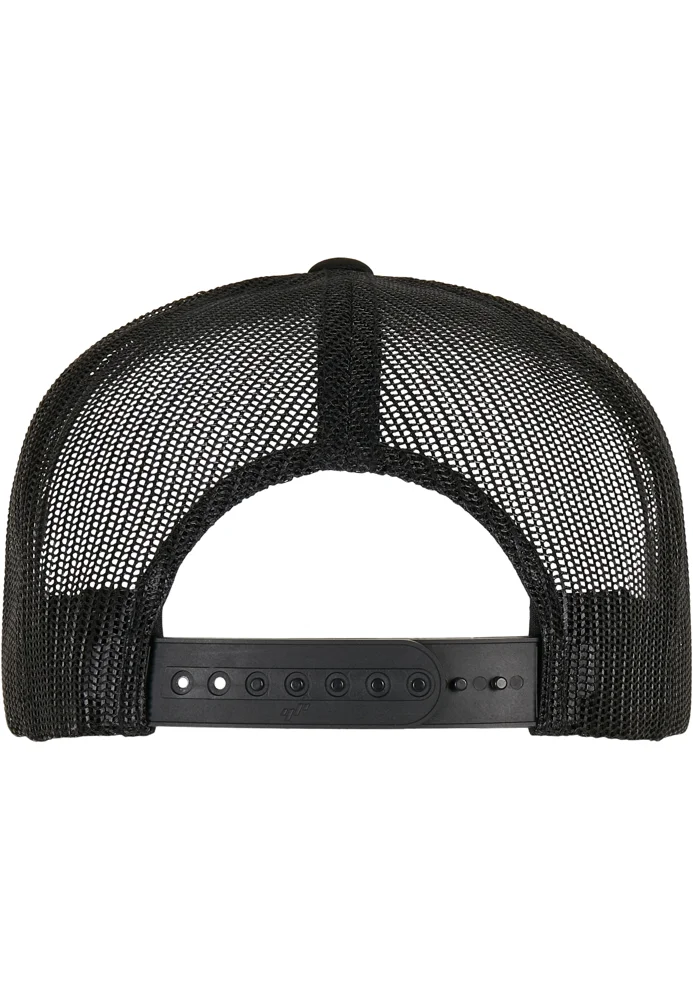 YP Classics Curved Foam Trucker Cap White Front – Bild 3