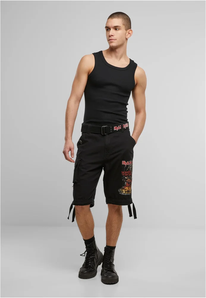 Iron Maiden Savage Shorts The Number of The Beast black edition – Bild 5