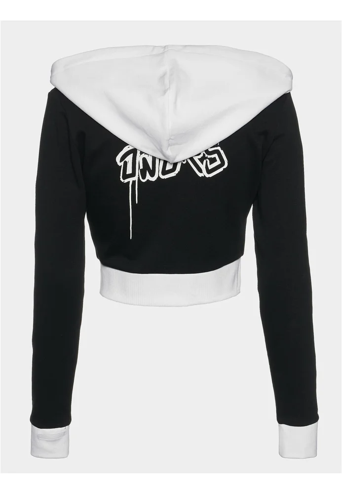 Dangerous DNGRS Obscure Zip Hoodies black/white S – Bild 4