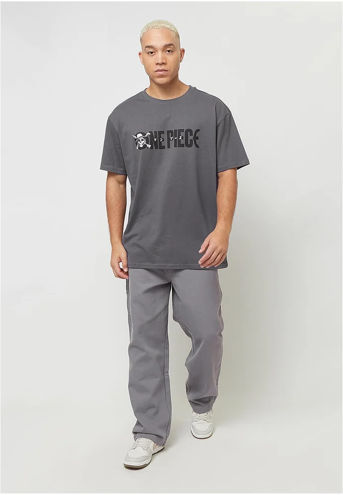 One Piece Jolly Roger Logo Oversize Tee – Bild 3