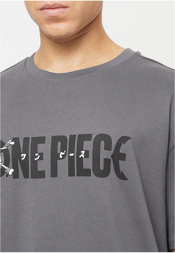 One Piece Jolly Roger Logo Oversize Tee – Bild 4