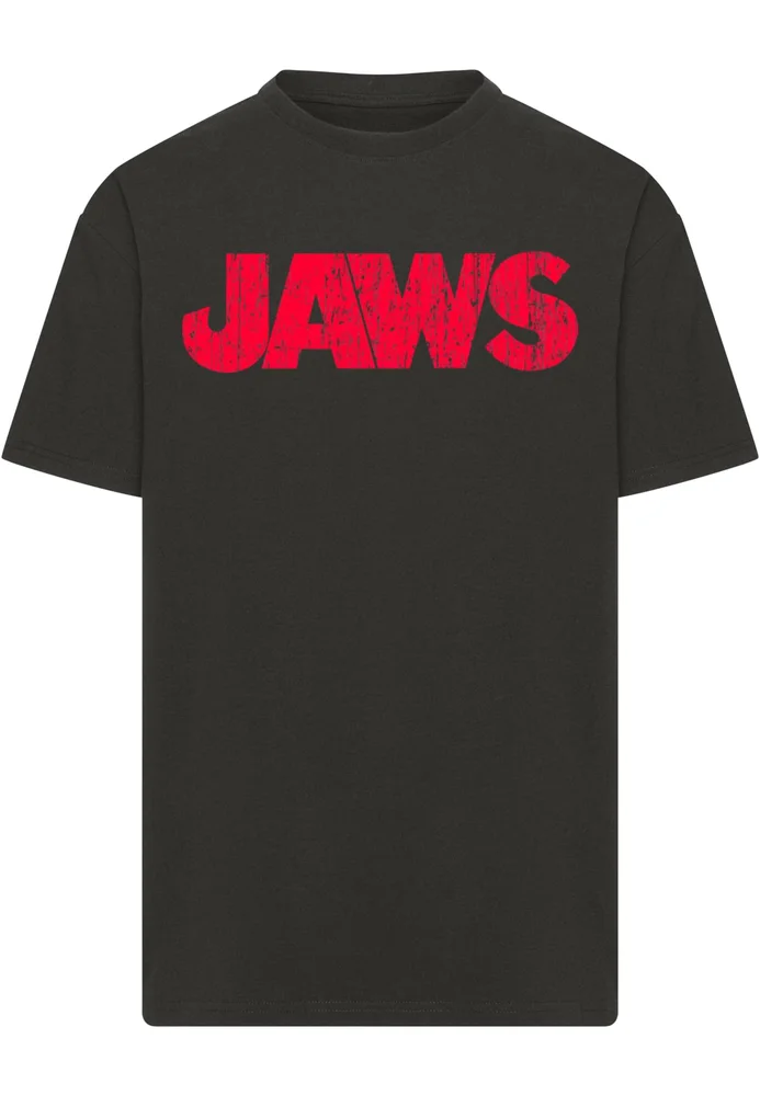 Jaws Distressed Logo Oversize Tee