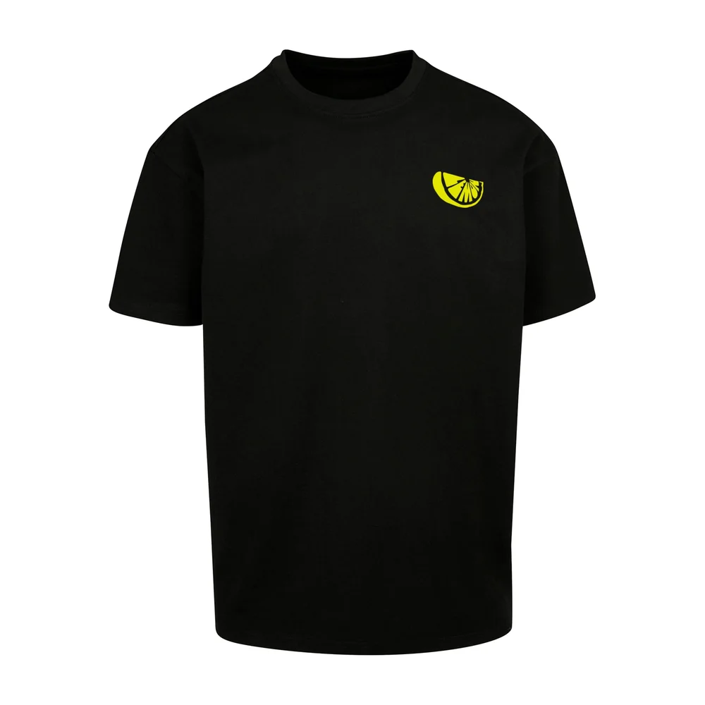 Wording - Lemon Heavy Oversize Tee