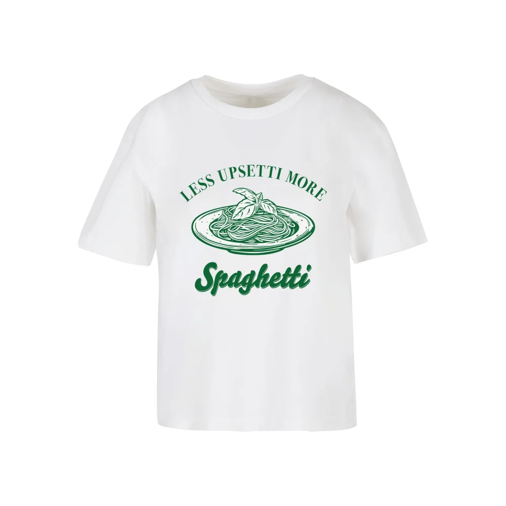 Less Upsetti Tee