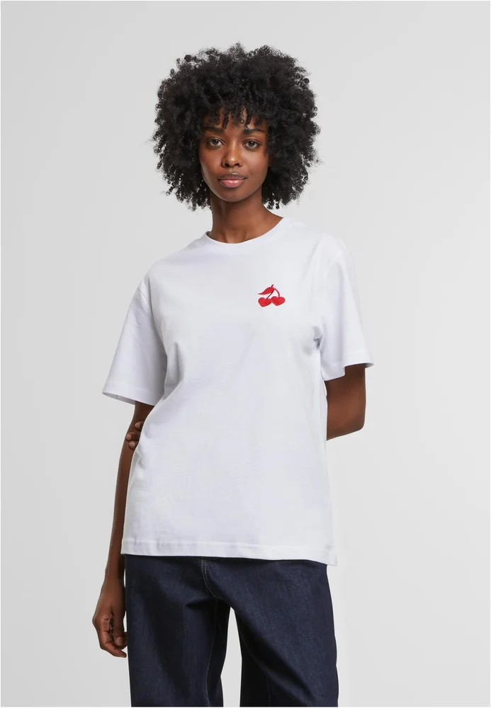 Heart Cherries EMB Tee