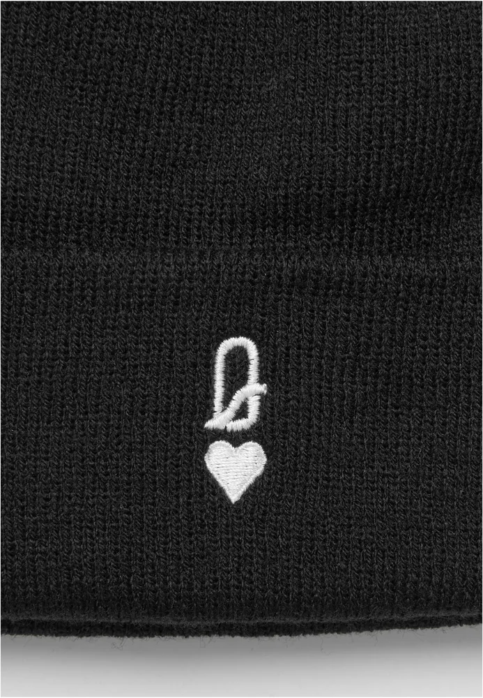 Queen Card Heavy Knit Beanie – Bild 3