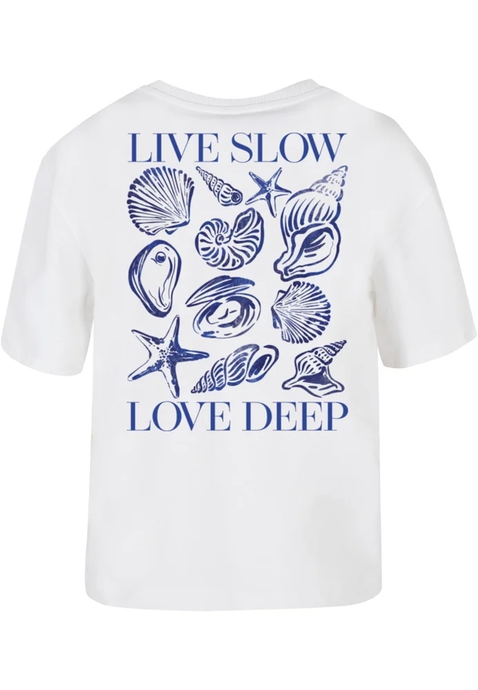 Live Slow Seashells Tee – Bild 2