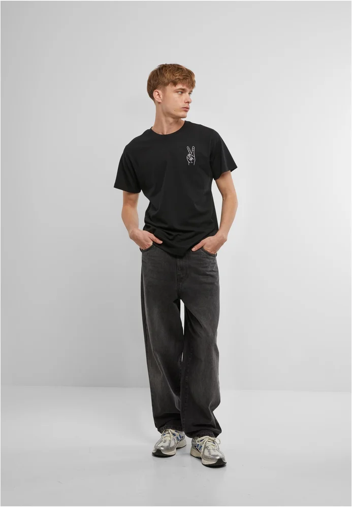 Peace Sign Tee EMB – Bild 3