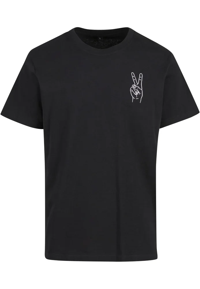 Peace Sign Tee EMB – Bild 4