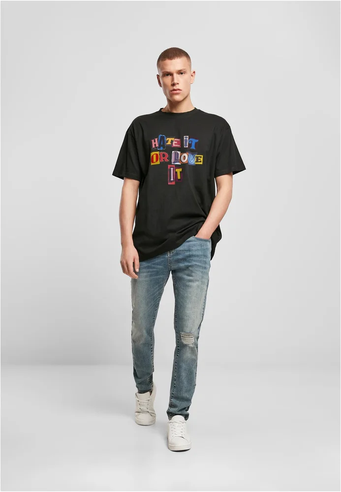 Hate it or Love it Oversize Tee – Bild 5
