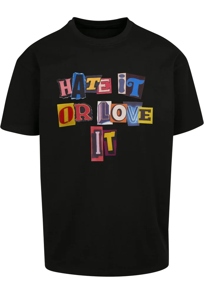 Hate it or Love it Oversize Tee – Bild 6