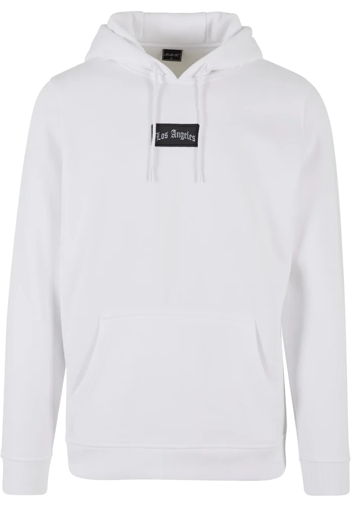 Los Angeles Patch Hoody white M – Bild 5