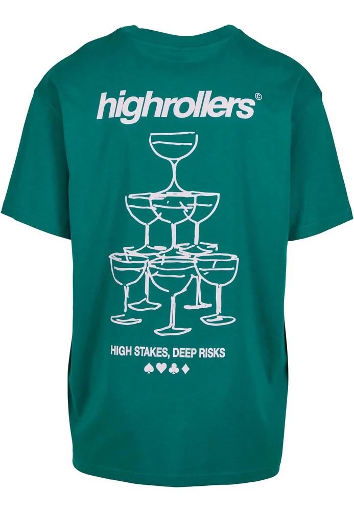 Highrollers Oversize Tee green 4XL – Bild 4
