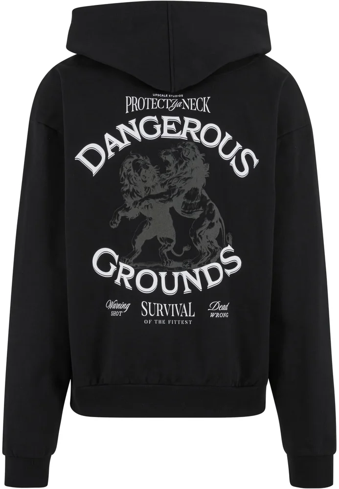 Dangerous Grounds Oversize Zip Hoody – Bild 5