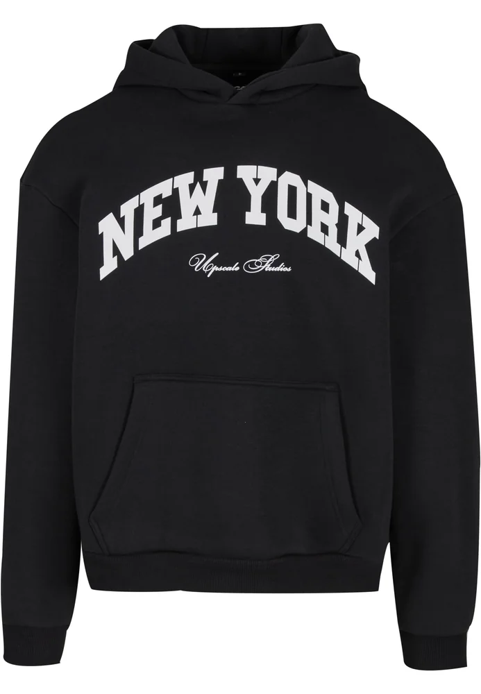 New York Collage Fluffy Hoody – Bild 4