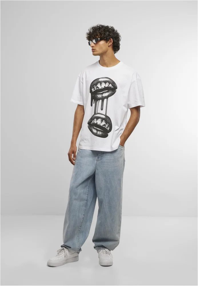 Grillz Lips Oversize Tee – Bild 3