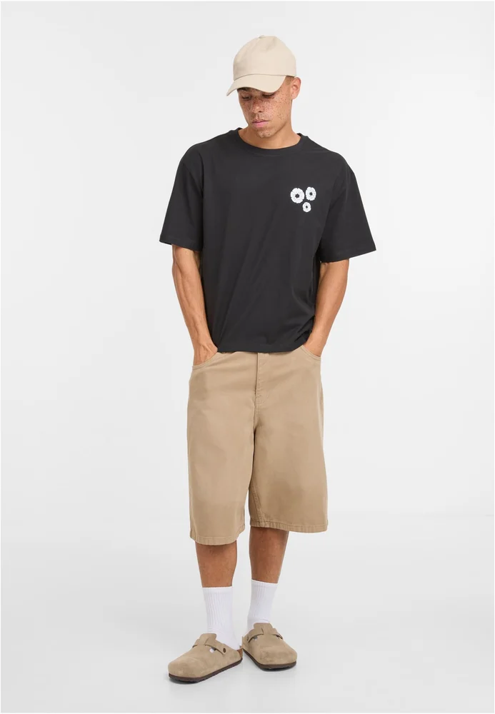 Bold Flowers Cropped Oversize Tee – Bild 3