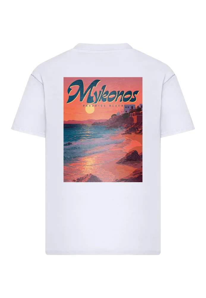 Mykonos Mood Oversize Tee softpink M – Bild 4