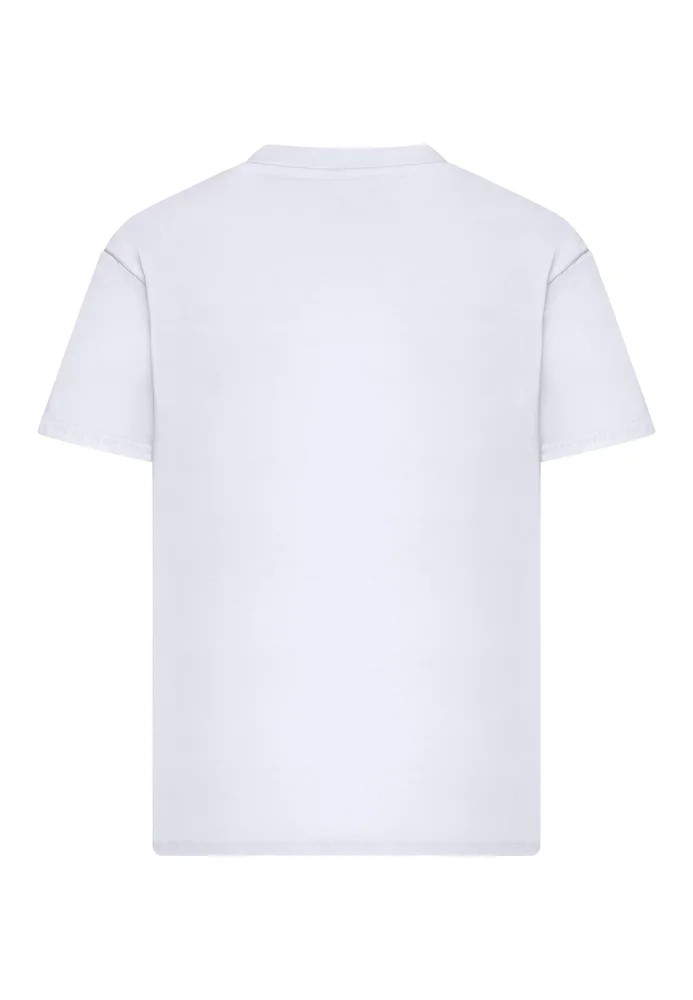 Compton License Plate Oversize Tee white S – Bild 4