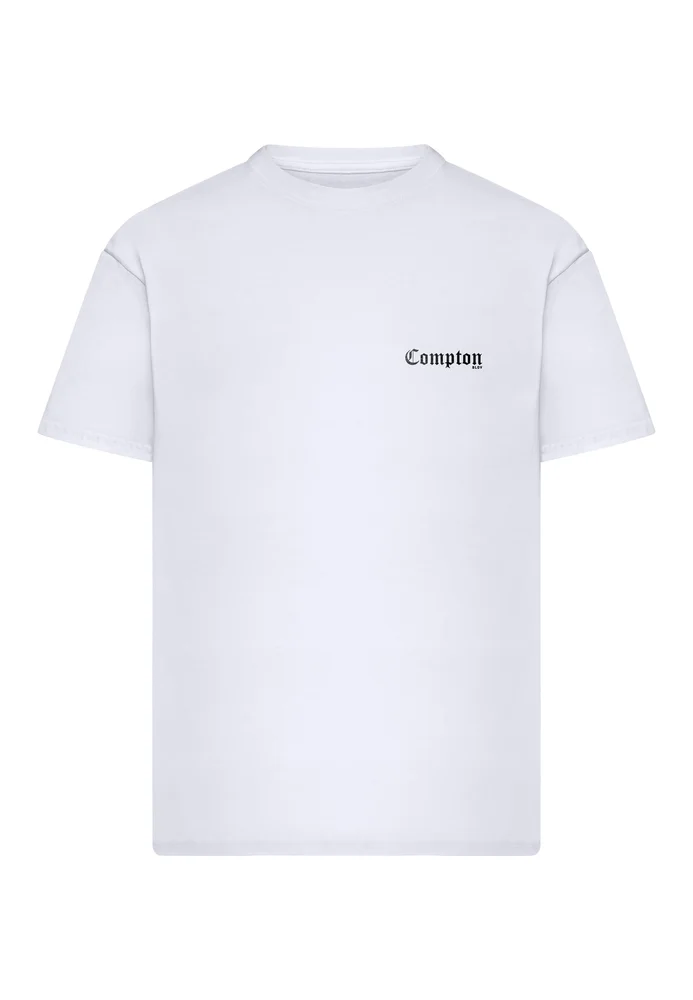 Compton BLVD Oversize Tee white S – Bild 3