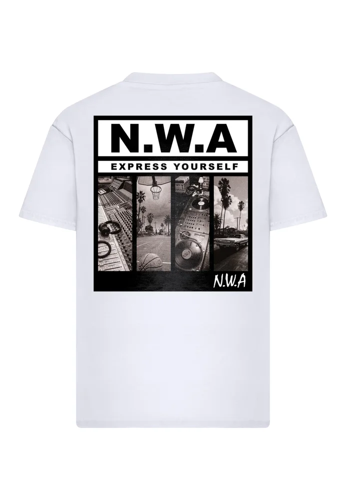 N.W.A Express Yourself Oversize Tee black XL – Bild 4
