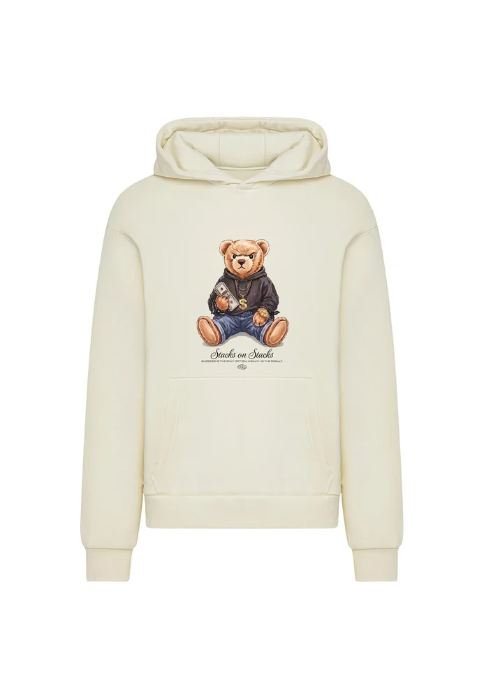 Stacks On Stacks Bear Fluffy Hoody – Bild 3