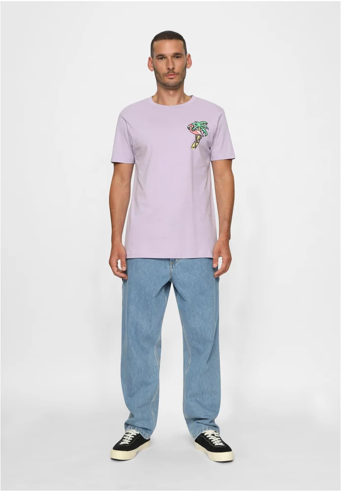 Flamingo T-Shirt Round Neck – Bild 3