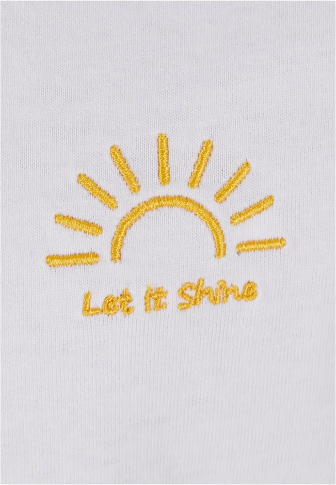 Let It Shine Sun EMB Tee – Bild 3