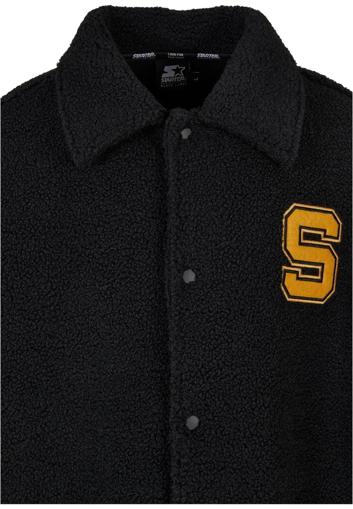 Starter Sherpa Shirt Jacket – Bild 8