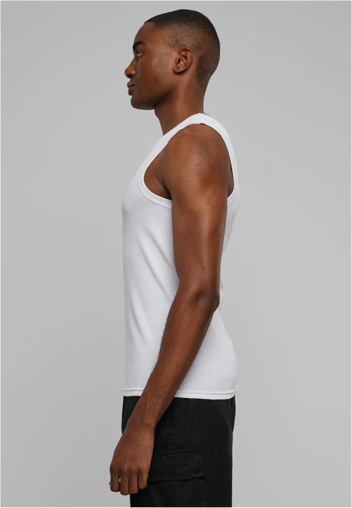 Mens Tanktop white XS – Bild 3