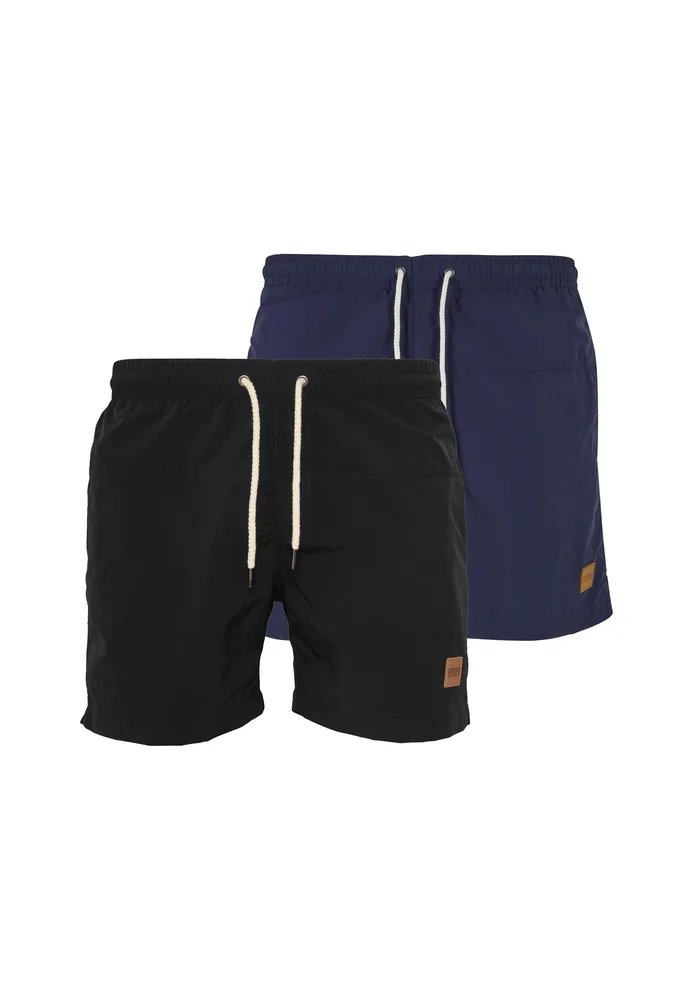 Block Swim Shorts 2-Pack blk/blk+nvy/nvy XS – Bild 4