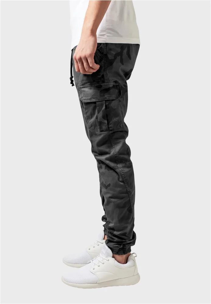 Camo Cargo Jogging Pants grey camo 36 – Bild 3