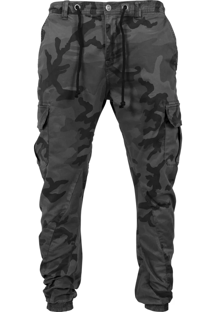Camo Cargo Jogging Pants grey camo 36 – Bild 5