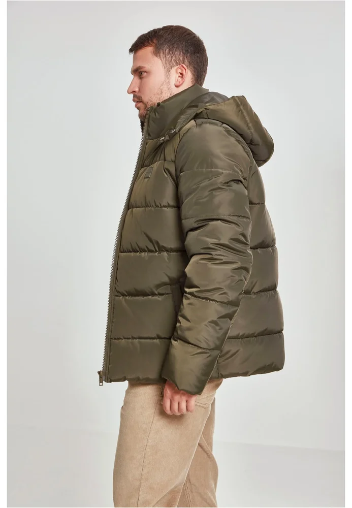 Hooded Puffer Jacket darkolive XL – Bild 3