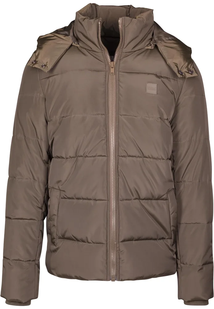 Hooded Puffer Jacket darkolive XL – Bild 5