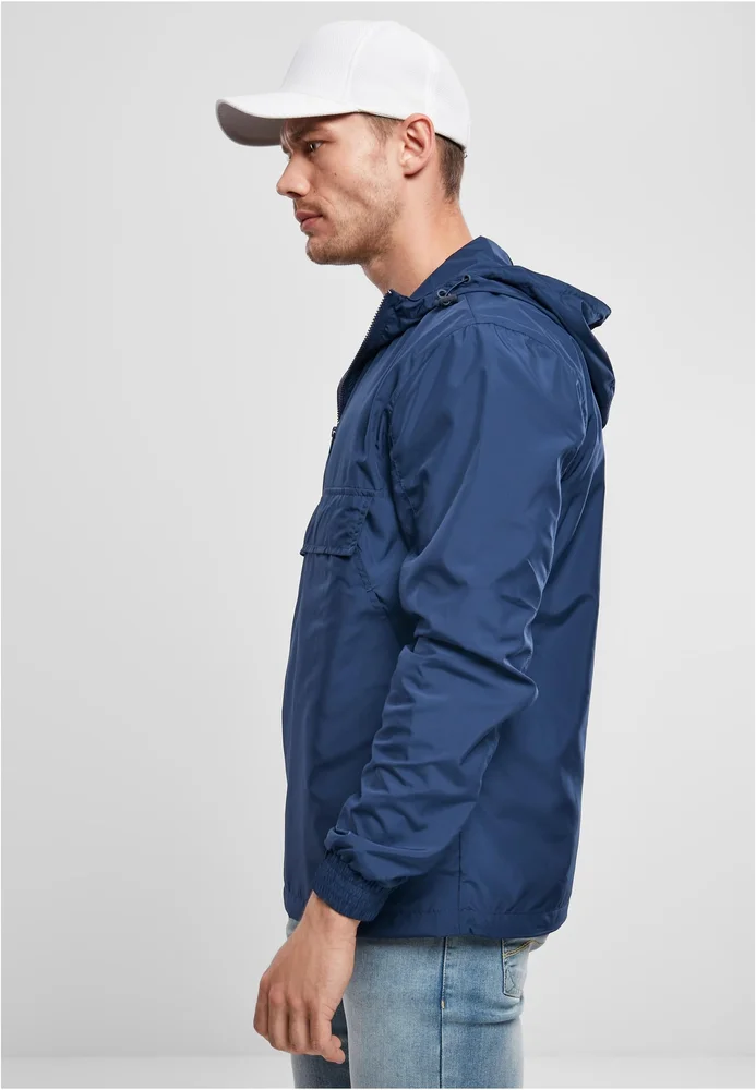 Basic Pull Over Jacket darkblue 4XL – Bild 3