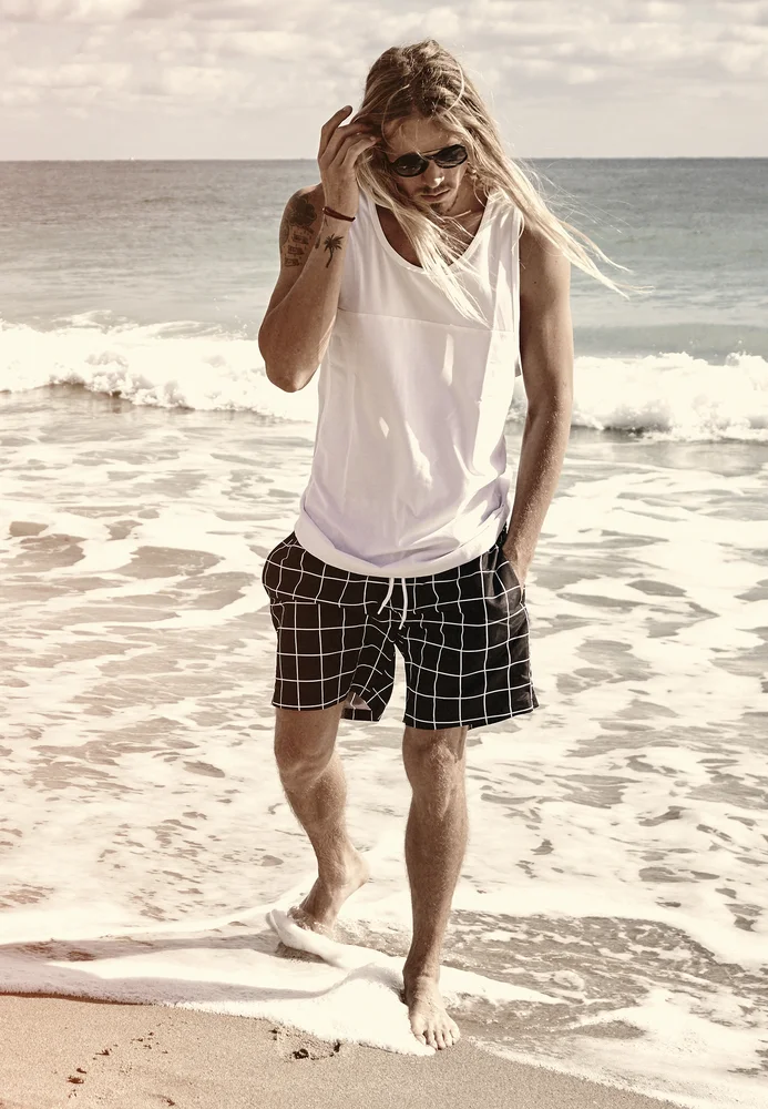 Check Swim Shorts – Bild 7