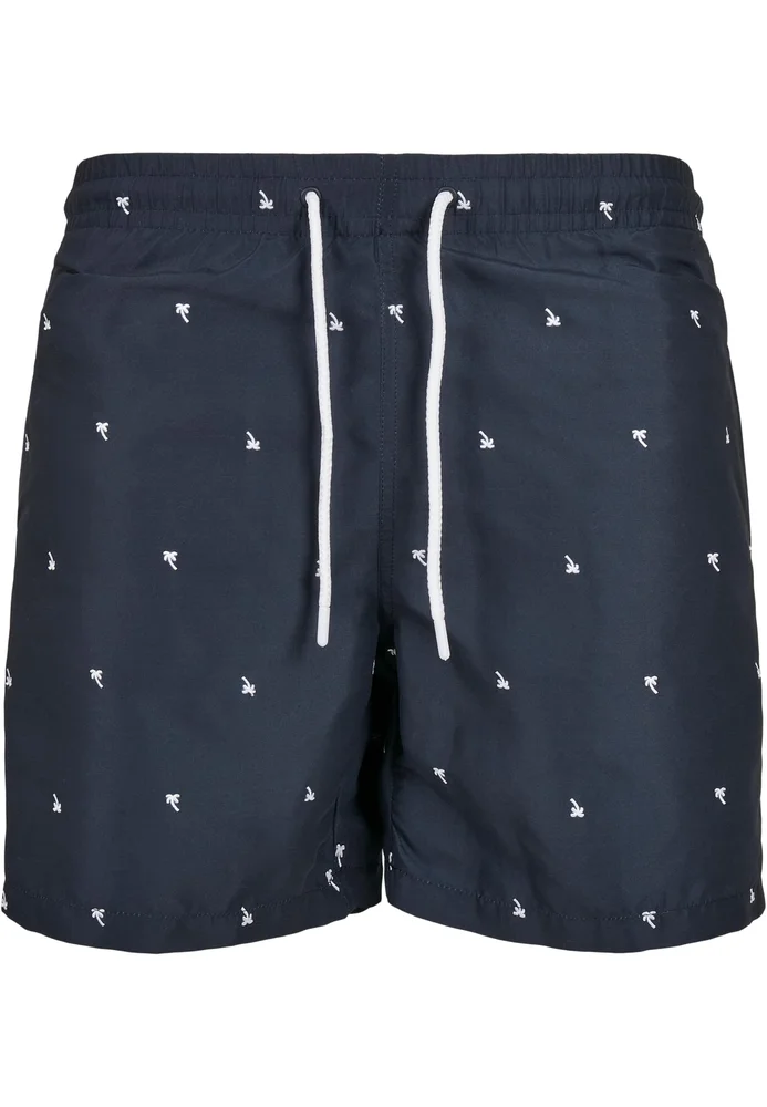 Embroidery Swim Shorts leaf/firered/navy 3XL – Bild 5