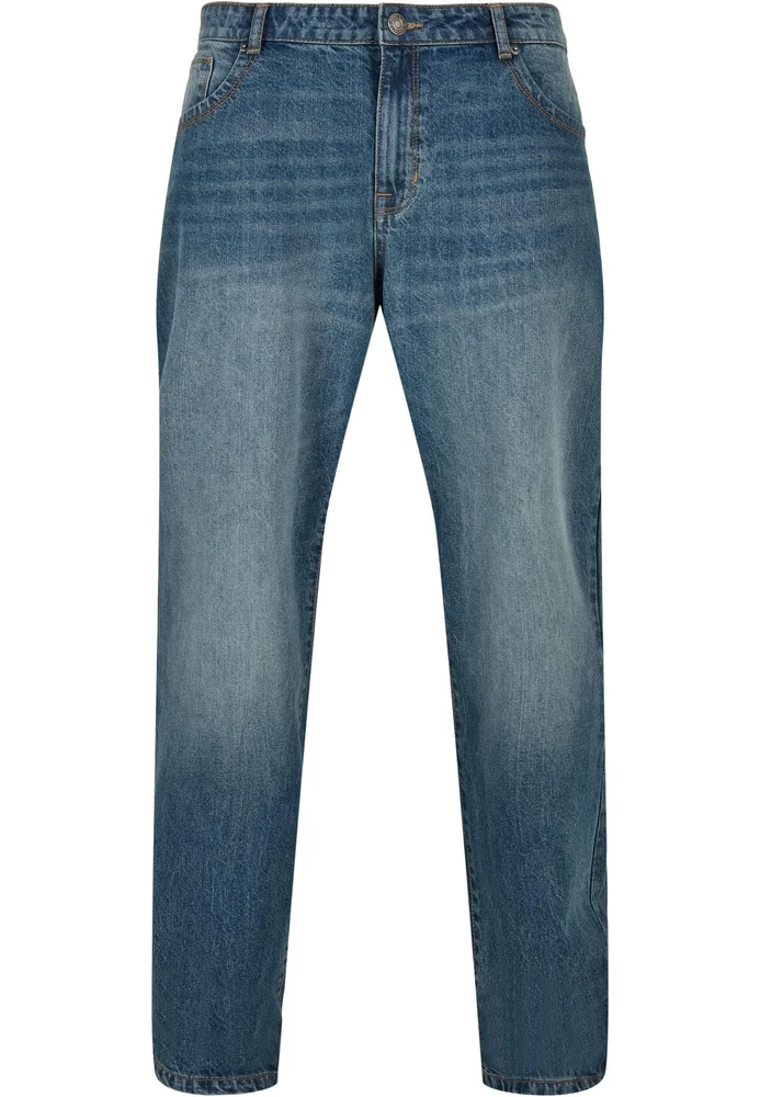 Loose Fit Jeans sand destroyed washed 40/32 – Bild 4