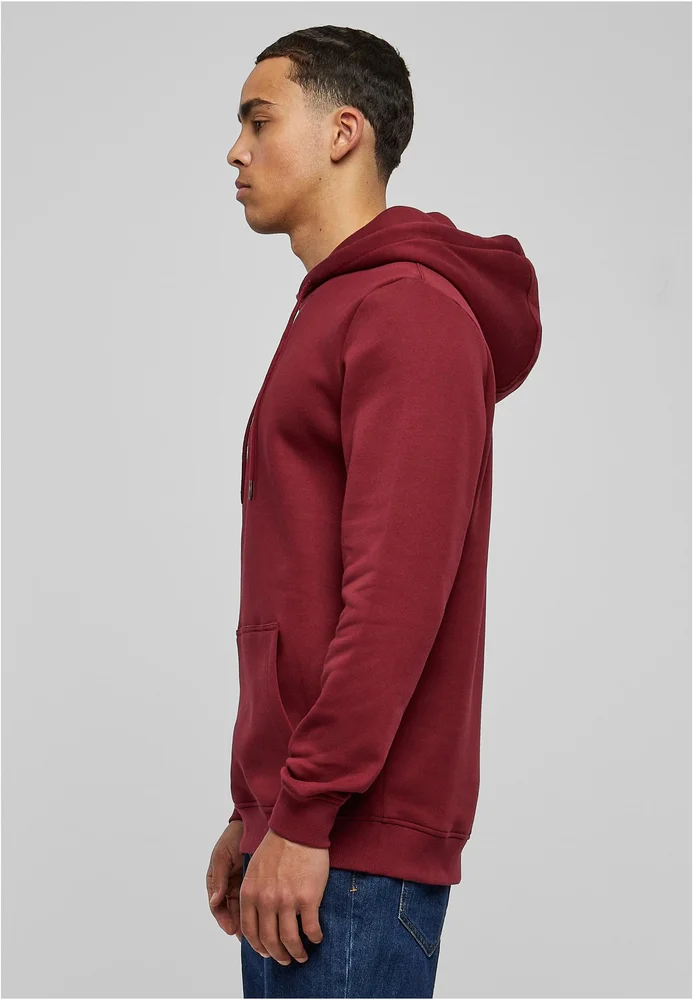 Essentials Basic Hoody burgundy L – Bild 3