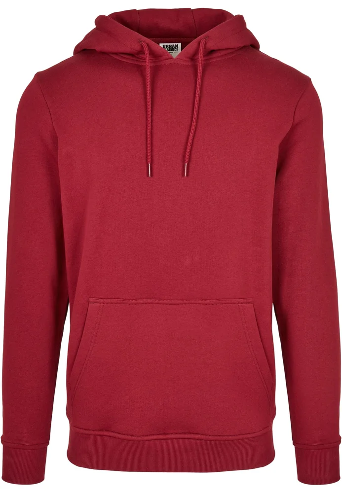 Essentials Basic Hoody burgundy L – Bild 5