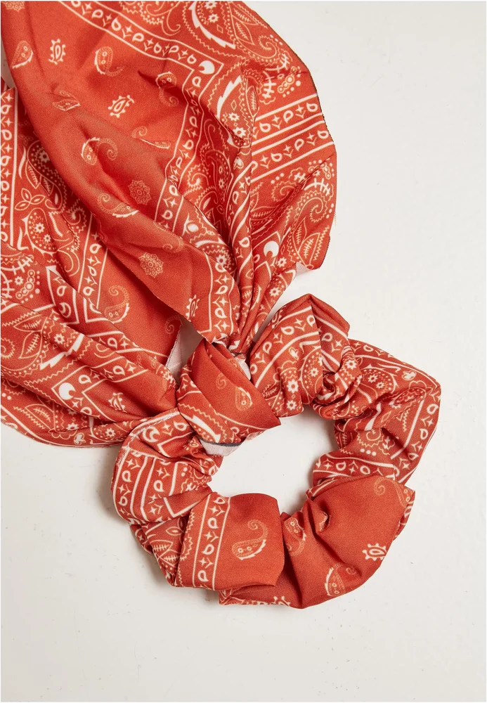 Bandana Print Scrunchies With XXL Bow 2-Pack – Bild 4