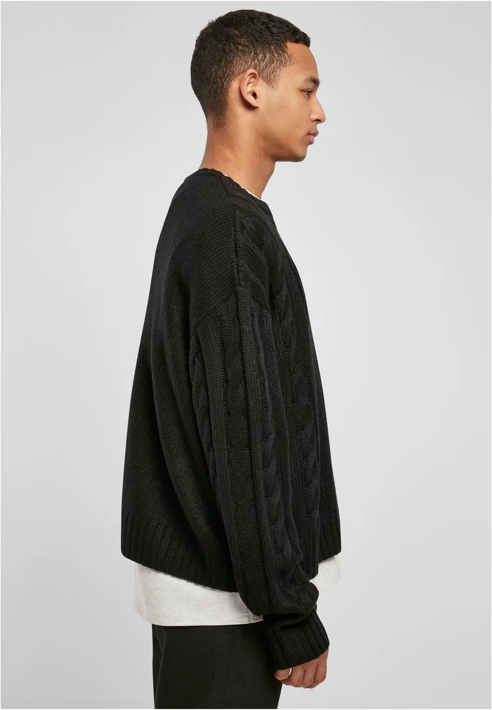 Boxy Sweater black S – Bild 4