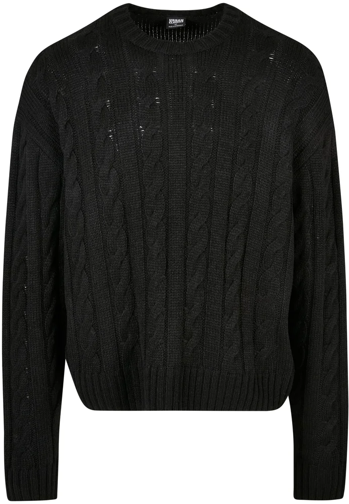 Boxy Sweater black S – Bild 5