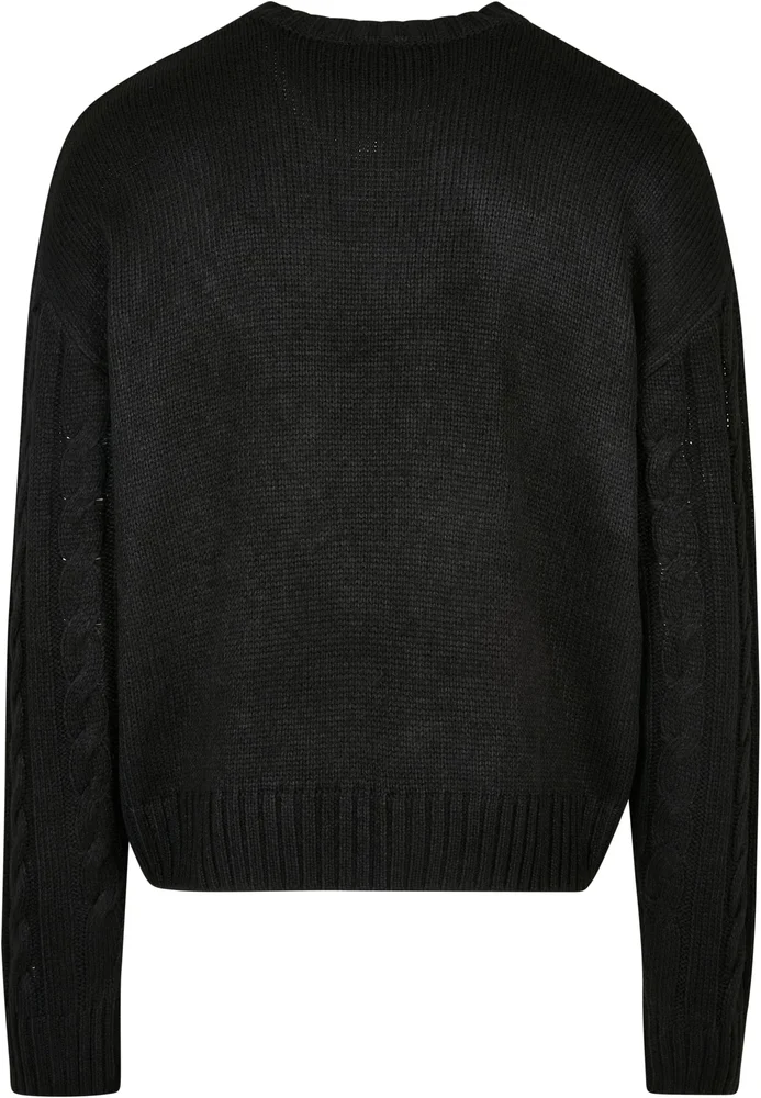 Boxy Sweater black S – Bild 6