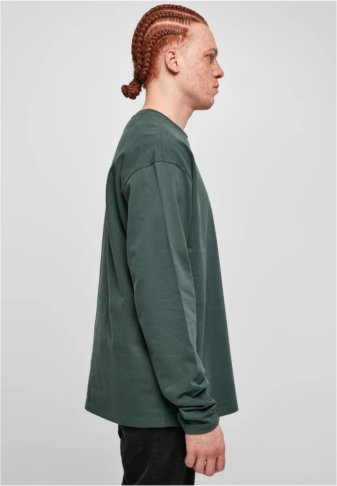 Ultra Heavy Oversized Longsleeve bottlegreen 5XL – Bild 4