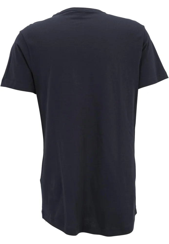 Shaped Long Tee with Urban Classic Print navy XXL – Bild 4